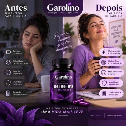 Garolino Vitamina B – Energia e Disposição Todos os Dias