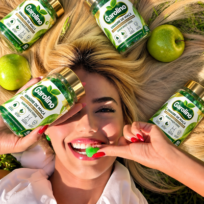 Gomas de vinagre de sidra de maçã