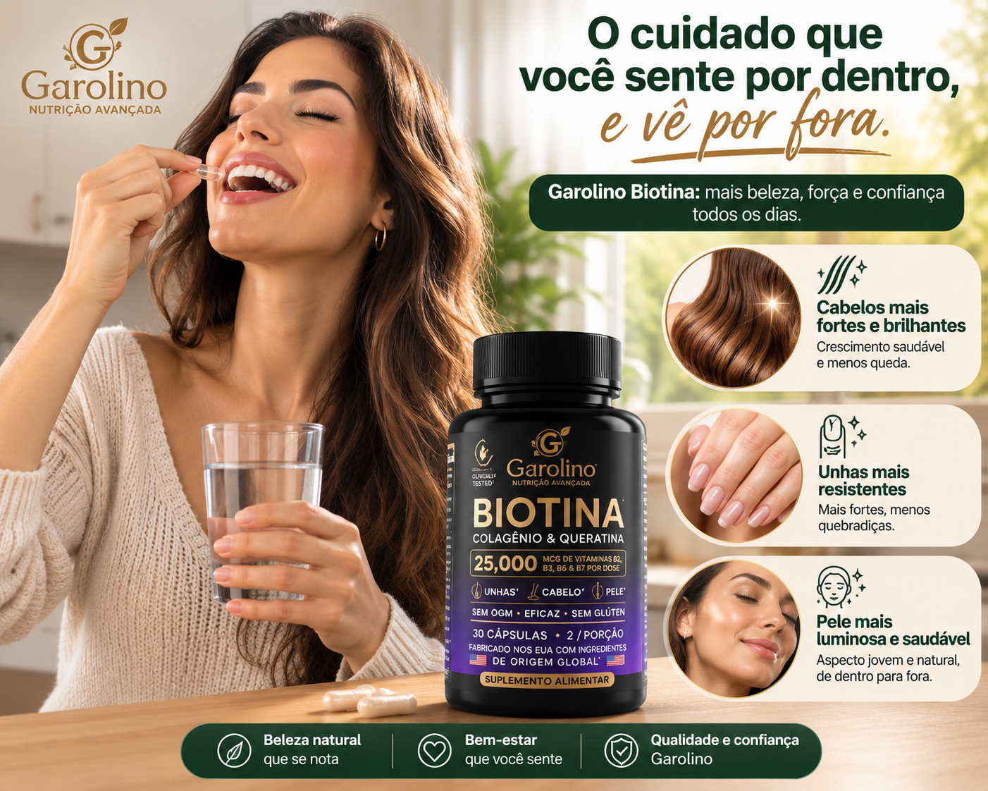 Biotina Max + Colágeno (Edição Limitada)