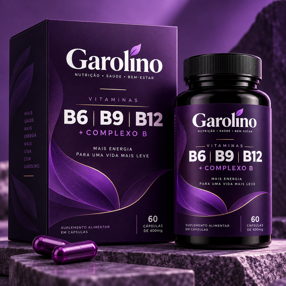 Garolino Vitamina B – Energia e Disposição Todos os Dias