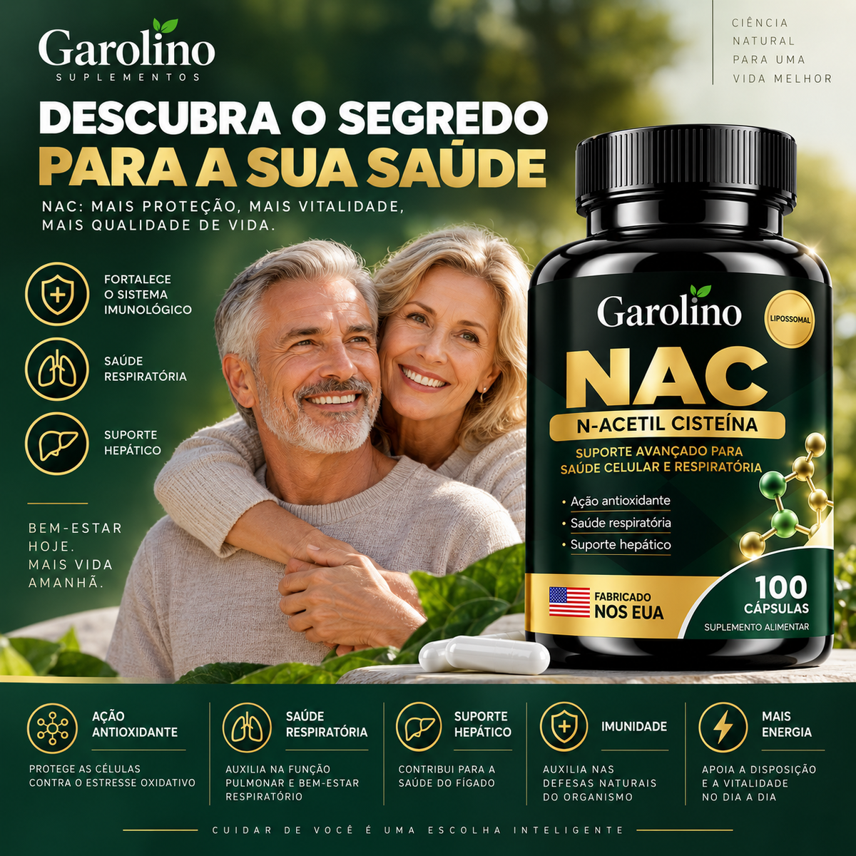 NAC+ Energia e Envelhecimento Saudável (Edição Limitada)