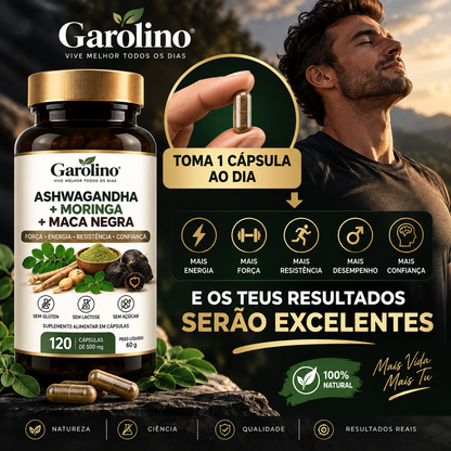 Garolino® Performance Masculina – Fórmula 3 em 1