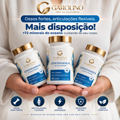 Cálcio e magnésio para os ossos (Edição Limitada)