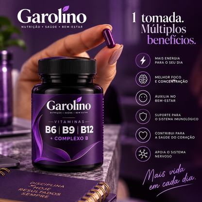 Garolino Vitamina B – Energia e Disposição Todos os Dias