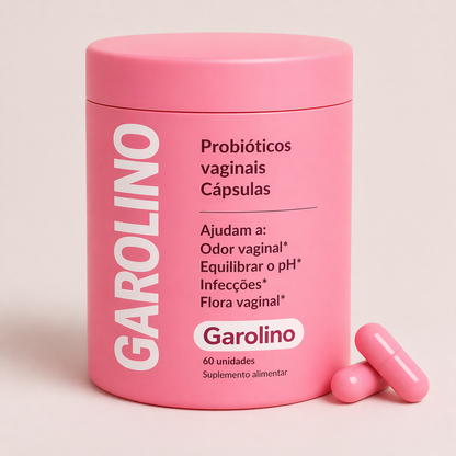 Cápsulas Probióticas Vaginais Garolino (Edição limitada)