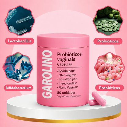 Cápsulas Probióticas Vaginais Garolino (Edição limitada)