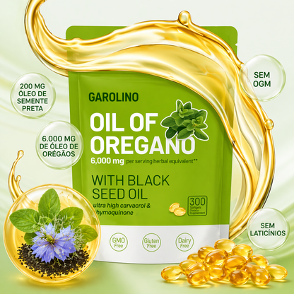 Óleo de Orégano | Suplemento antioxidante natural (Edição limitada)