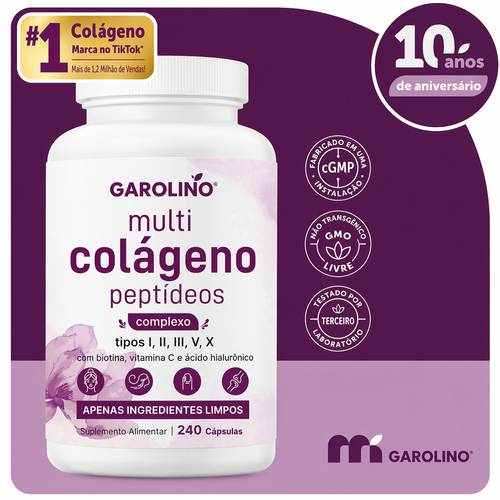 Cápsulas de Colagénio Multifuncional (Edição limitada)