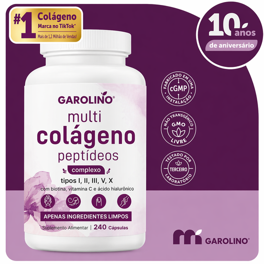 Cápsulas de Colagénio Multifuncional (Edição limitada)