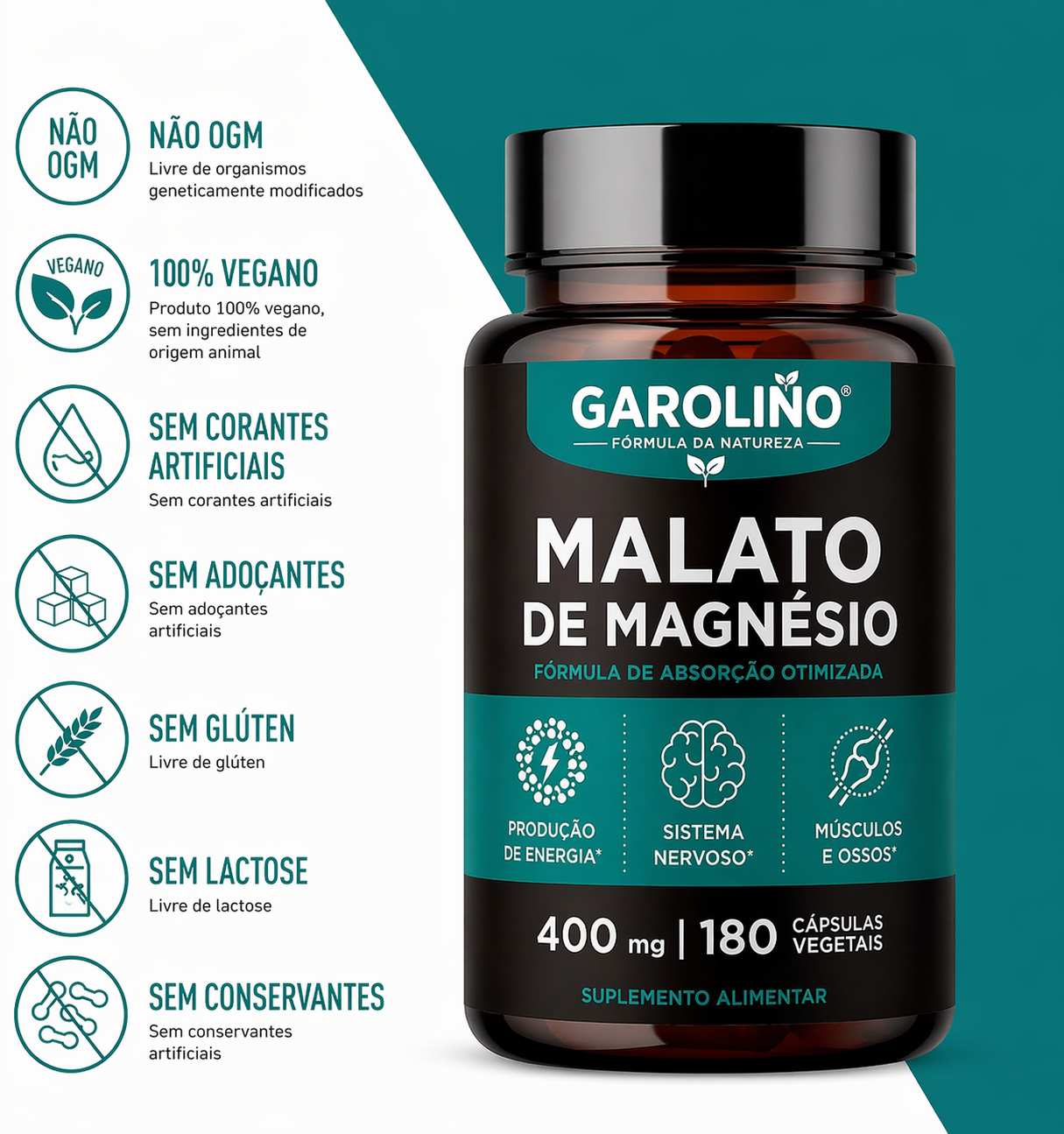 Malato de Magnésio Garolino (Edição Limitada)