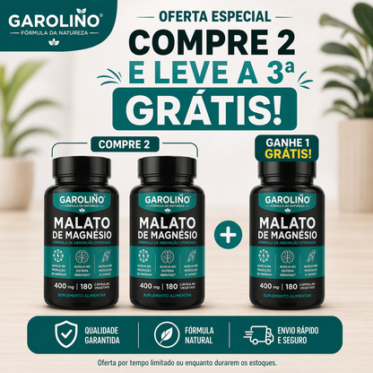 Malato de Magnésio Garolino (Edição Limitada)