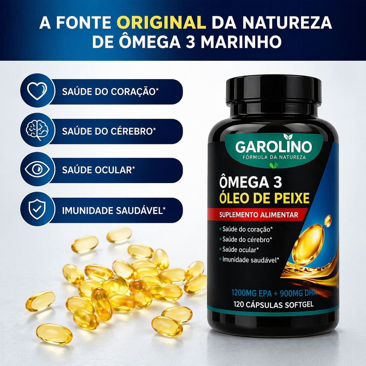 Omega-3 Óleo de peixe (Edição limitada)
