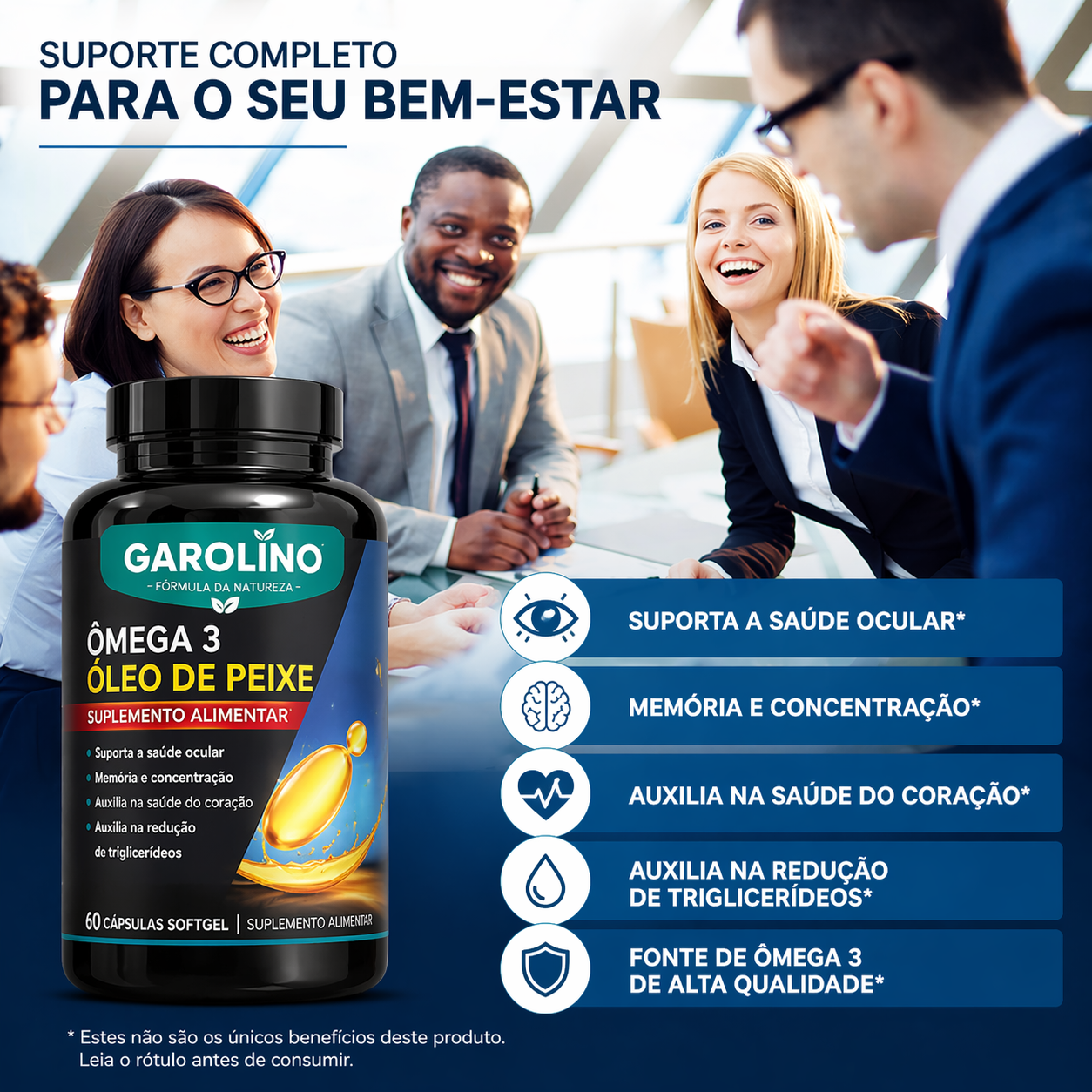 Omega-3 Óleo de peixe (Edição limitada)