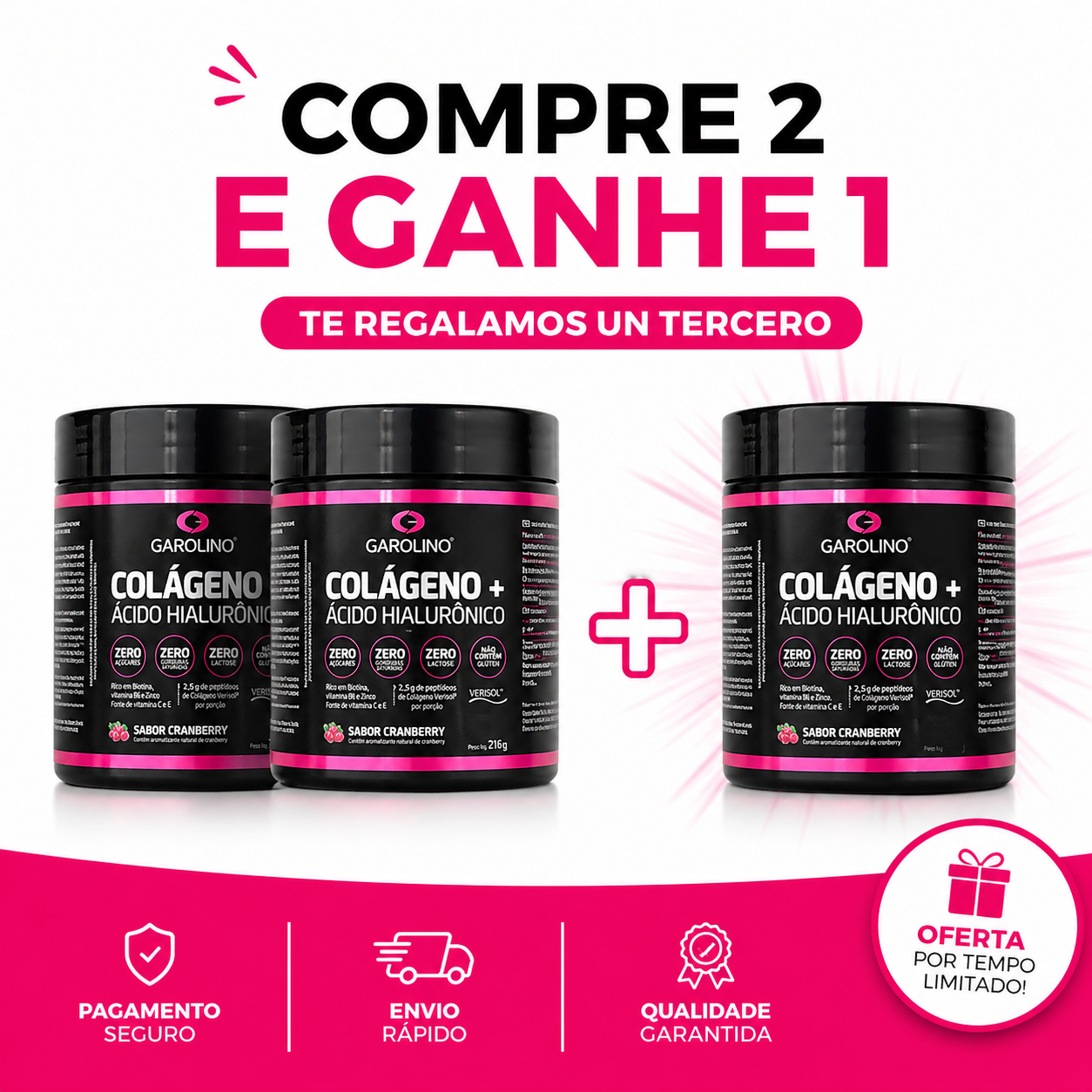 Colagénio Garolino Multifuncional (Edição limitada)