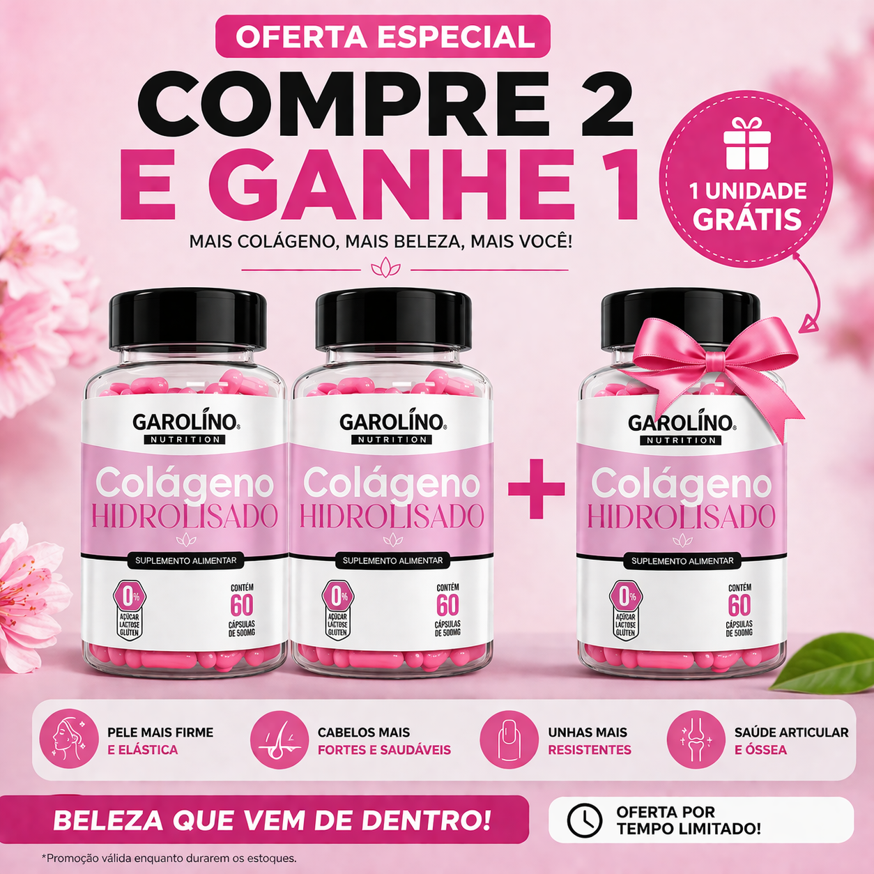 Colagénio Garolino Hidrolisado (Edição limitada)