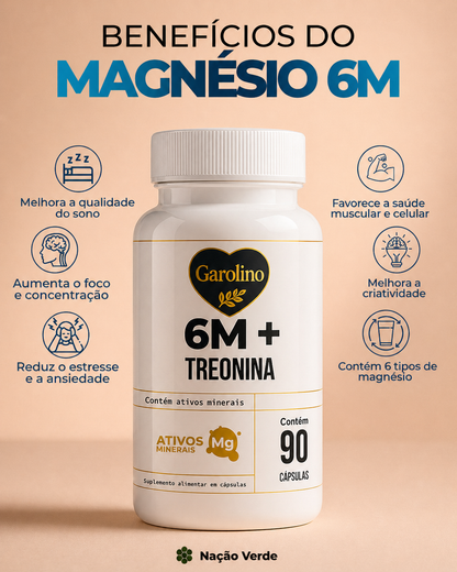 6 Magnésios + Treonina (Edição Limitada)
