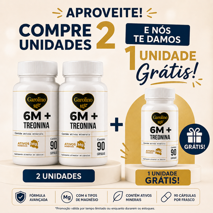 6 Magnésios + Treonina (Edição Limitada)