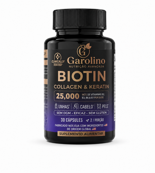 Biotina Max + Colágeno (Edição Limitada)