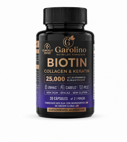Biotina Max + Colágeno (Edição Limitada)