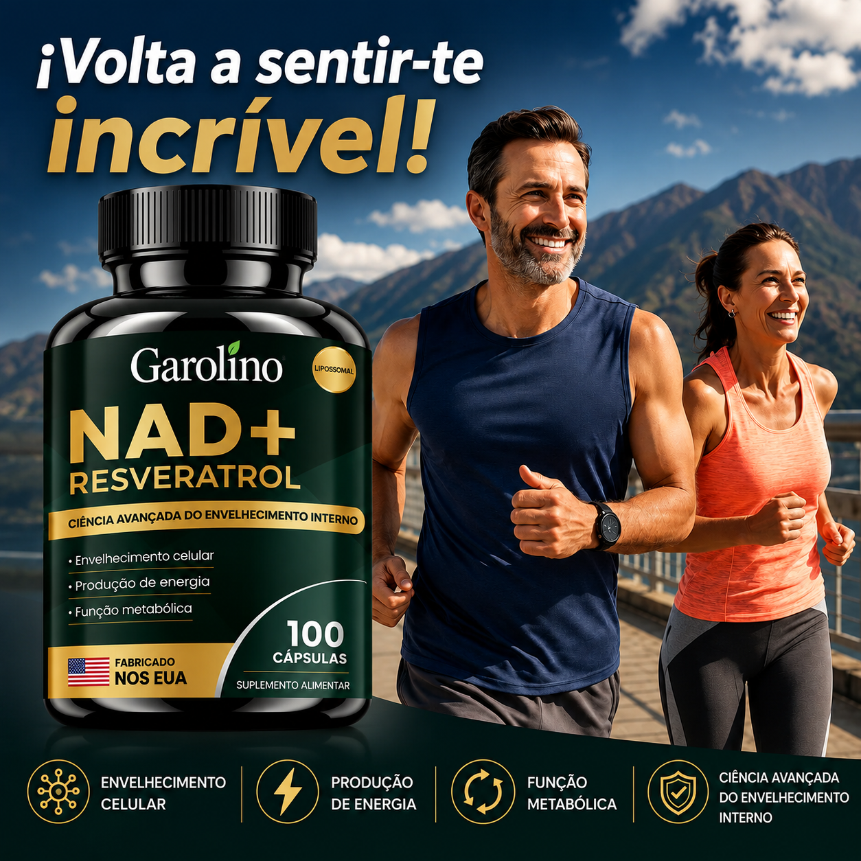 NAD+ Energia e Envelhecimento Saudável (Edição Limitada)