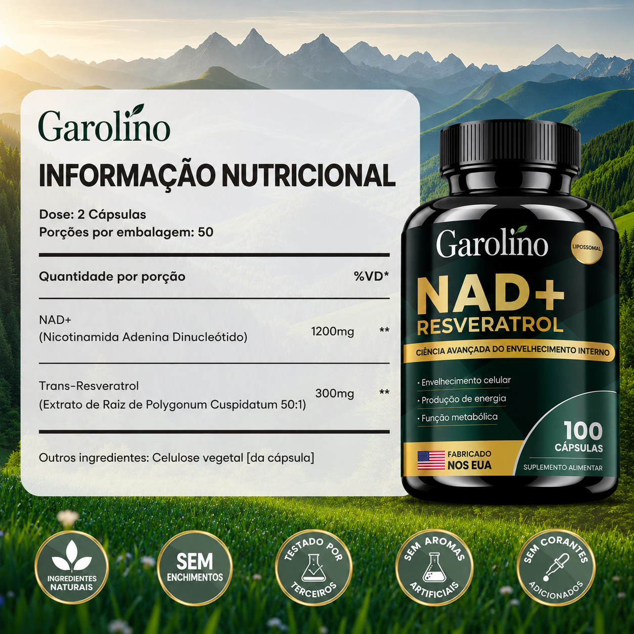 NAD+ Energia e Envelhecimento Saudável (Edição Limitada)