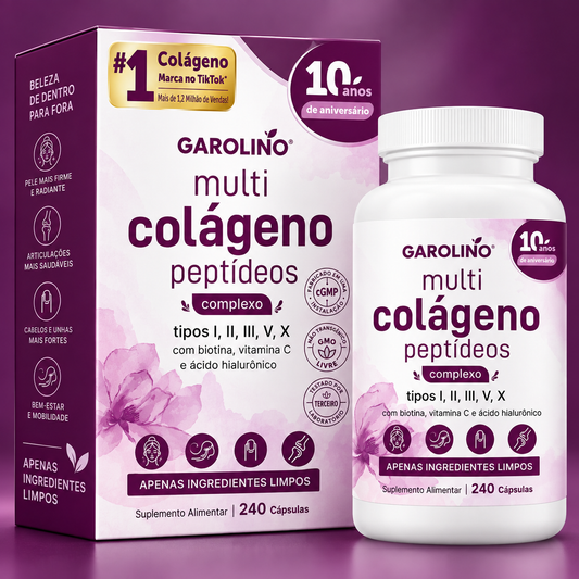 Cápsulas de Colagénio Multifuncional (Edição limitada)