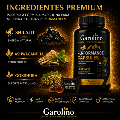 GAROLINO™ SHILAJIT - GOMAS PARA MAIS DESEJO E PRAZER