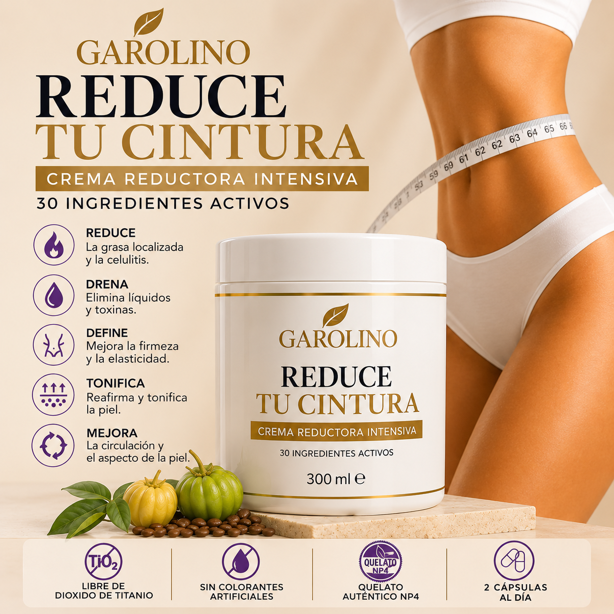 Creme Anticelulítico e Reafirmante (Edição Limitada)