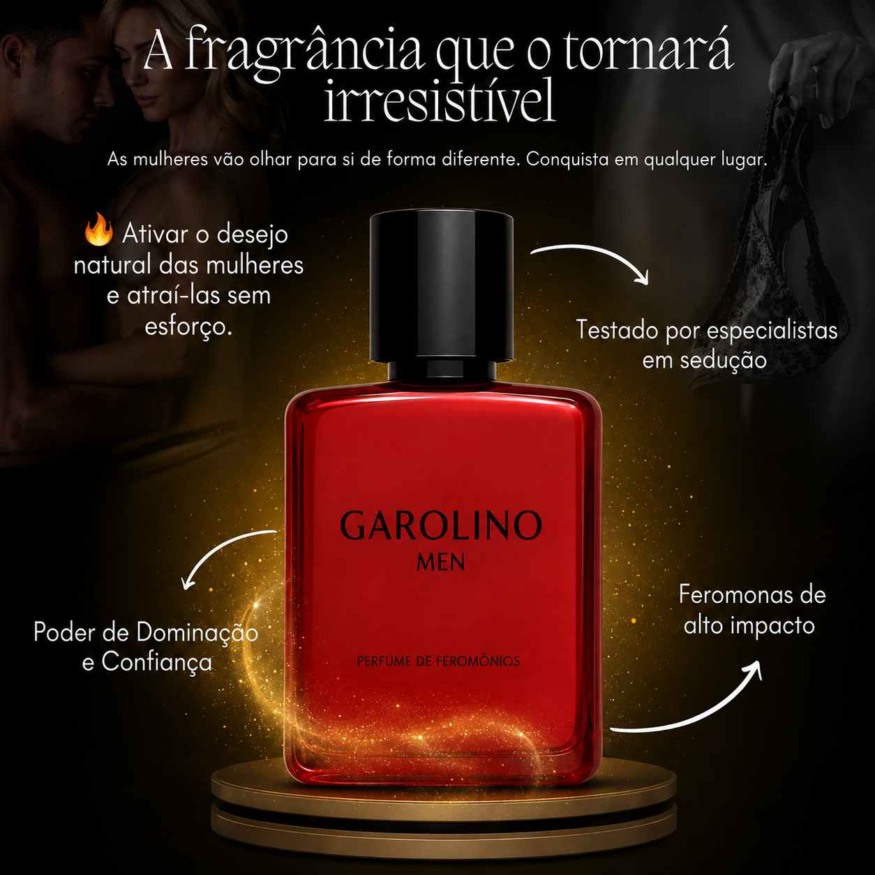 Perfume de Feromona Garolino (Edição limitada)