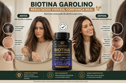 Biotina Max + Colágeno (Edição Limitada)