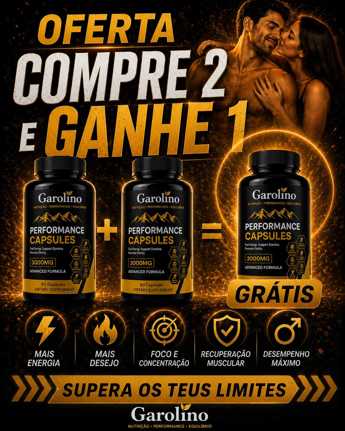 GAROLINO™ SHILAJIT - GOMAS PARA MAIS DESEJO E PRAZER